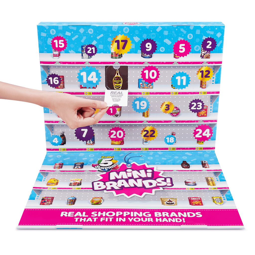 5-surprise-mini-brands-series-4-limited-edition-advent-calendar-with-6-exclusive-minis-by-zuru-walmart-com