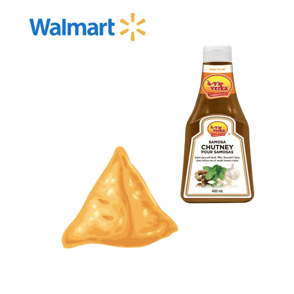 Verka Samosa Chutney, 400ml, Indian Sauce with Garlic,Mint,Tamarind & Spices