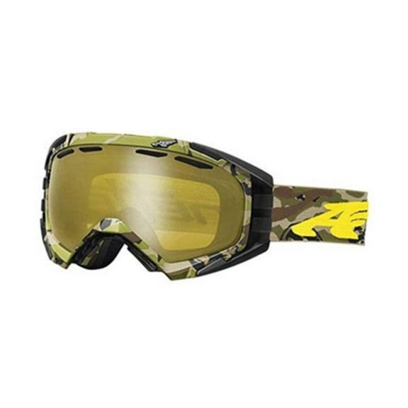 Arnette Mercenary Snow Goggles AN5002 - Camo Yellow w/ Honey Chrome Lens