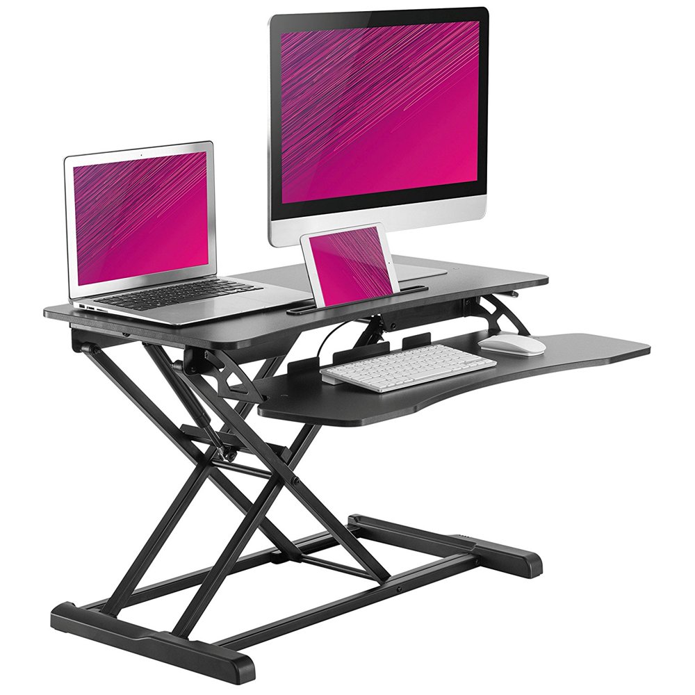 Husky Mounts Standing Desk Height Adjustable Sit/Stand up Desk