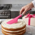 thumbnail image 2 of Unique Bargains Heat-Resistant Dishwasher Safe Spatula Utensil Rose Pink 13.6" x 2.8", 2 of 5