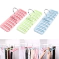 thumbnail image 1 of Belt Rack Multipurpose Plastic Belt Organizer Belt Holder Closet Tie Rack, 1 of 10