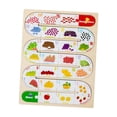 thumbnail image 2 of Rompecabezas de madera, rompecabezas, rompecabezas del alfabeto, aprendizaje Montessori Fruta, 2 of 9