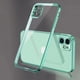 thumbnail image 2 of Luxury Plating Square Frame Silicone Transparent Case on For iPhone 11 12 13 14 15 Pro Max X XR XS Max 7 Plus Clear Back Cover, 2 of 5