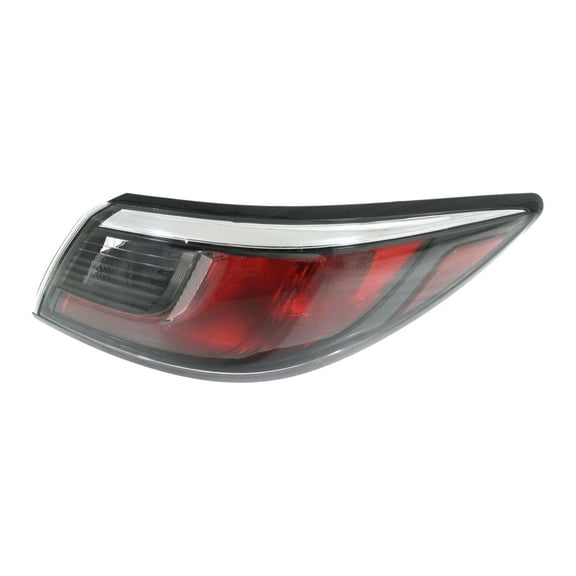 DAMAIJOY Tail Light Bulb Passenger Side Clear & Red Lens W/ Bulb Tail Lamp for Scion for iA 2016,for Toyota for Yaris 2016-2020 for Yaris iA 2017-2018 14865776 TO2805127