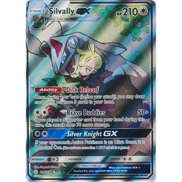 Pokemon Cosmic Eclipse Silvally Gx 227 Walmart Com Walmart Com