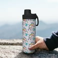 thumbnail image 7 of Yiaed Unicorn DoingYoga Print Sports Insulated Kettle Bottle Reusable Stainless Steel Insulated Cup, Outdoor Portable Casual Stainless Steel Insulation Cup, 7 of 7