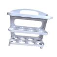 thumbnail image 4 of Organización de soporte de huevo de huevo con dispensador de huevos de 3 capas Organizador de caja de almacenamiento para el refrigerador de, 4 of 8