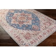 thumbnail image 2 of Surya Iris IRS-2301 30 x 90" Runner Fabric Rug in Blue/Orange/Burgundy, 2 of 4