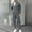 Dark Gray, variant on mihongmao Airport Outfits for Men 2026 Men's Solid Color Sports Pants Zipper Pocket Long Sleeve Collar Set Army Green L