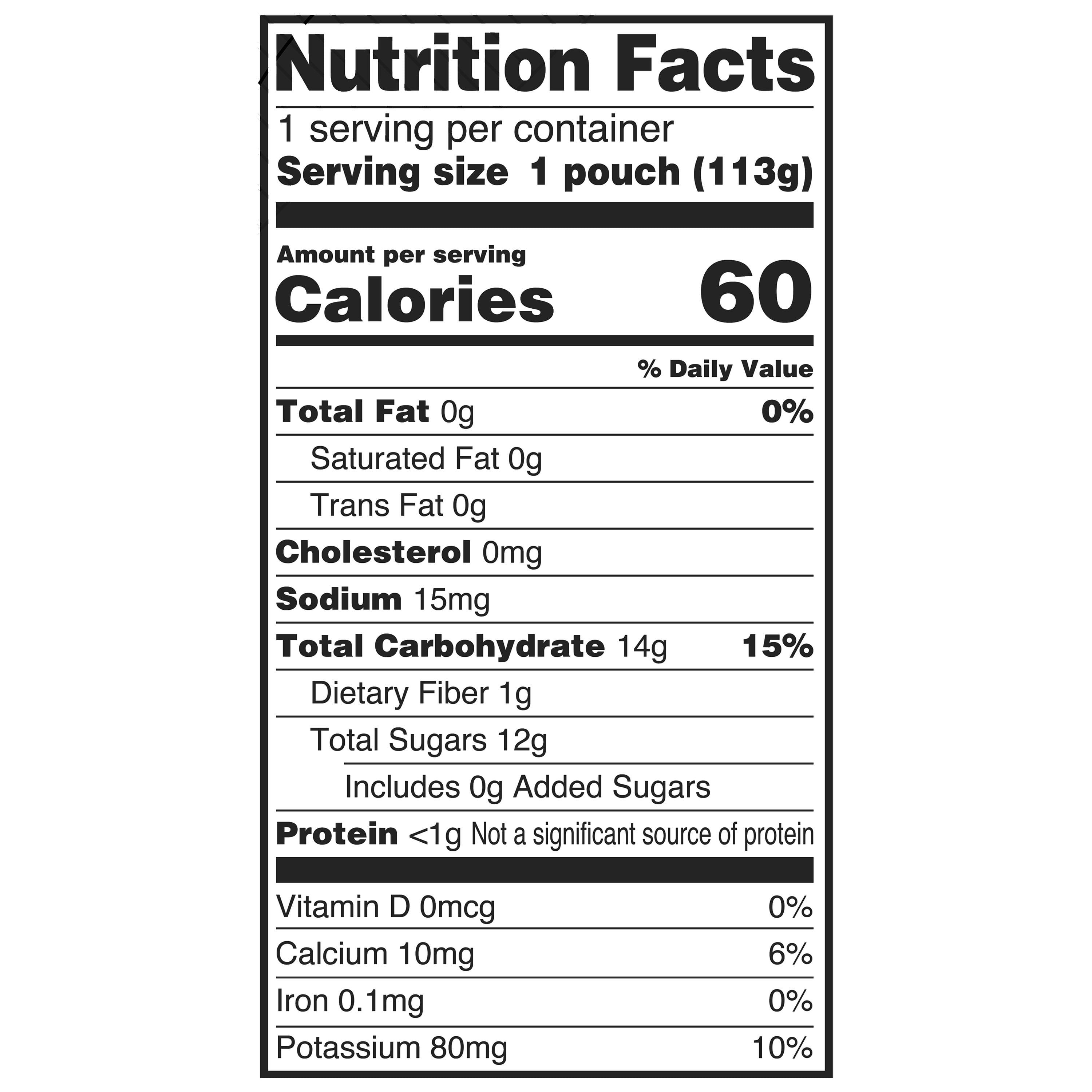 Parent's Choice Organic Stage 2 Baby Food Apple, Strawberry, Carrot, and Quinoa Puree, 4 oz Pouch