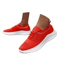 thumbnail image 2 of KELINFONG Slip on Shoes for Women Casual Comfortable Mesh Athletic Tennis Walking Sneakers with Memory Foam, 2 of 4