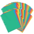 thumbnail image 3 of Shisuyan Binder Index Divider Assorted Color For Journals Families 40Pack 11.8x8.9in, 3 of 8