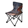 thumbnail image 2 of BZSMCE Camping Chairs Modern Winter Wonderland Pattern Folding chair, 2 of 8
