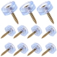 thumbnail image 3 of 20 piezas de patas antideslizantes para muebles, patas de silla antideslizantes, patas de goma para muebles con tornillos, 3 of 4