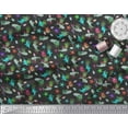thumbnail image 2 of Soimoi Poly Georgette Fabric Coral,Whale & Starfish Ocean Decor Fabric Printed Yard 52 Inch Wide, 2 of 3