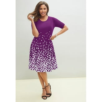 slim fit dress slacks Frontier Flare Denim Midi Dress – Josie's Boutique main image 0