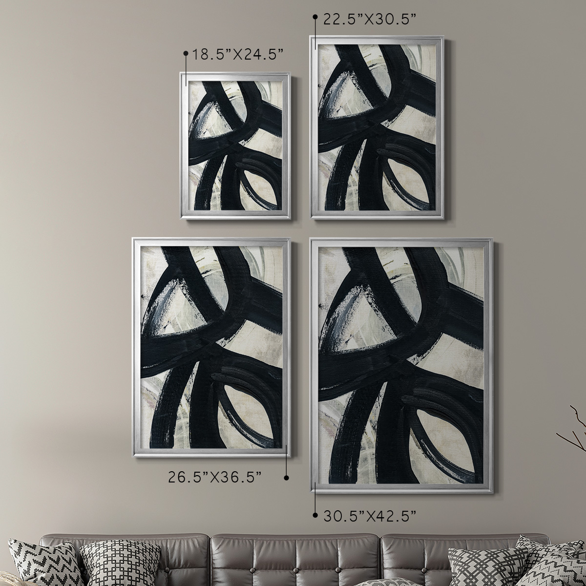 A Day in Brooklyn Premium Framed Print - Ready to Hang