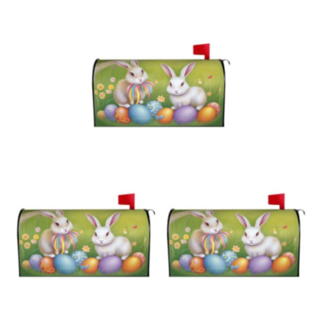 Wweixi Standard Size Double Recliner Couch Cover Easy To Vivid Print Cloth Christmas Deer Pattern Mailbox Sleeve YTYH2309052 3Set