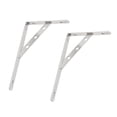 thumbnail image 2 of Soportes de Estante de Pared BLESIY 2 X de Acero Inoxidable Resistencia Soporte de Encimera de Libros L 10 Pulgadas, 2 of 7