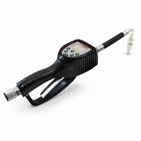 Lubeworks Oil Gun - 10GPM, 1/2" NPT Inlet, Flexible Nozzle & Locking Trigger