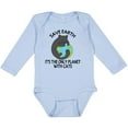 thumbnail image 3 of Inktastic Save Earth It's the Only Planet with Cats with Black Cat Boys or Girls Long Sleeve Baby Bodysuit, 3 of 5