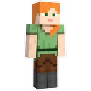 Kira Sticker With Minecraft Mine Craft Alex Character Window Decal Decorative Laptop, Phone Stickers, Waterproof Decals Water Bottles, Hot Trending Vinyl Stickers