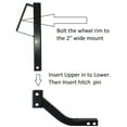 thumbnail image 3 of Universal UTV Hitch Made in USA Spare Tire Mount 2 Piece Assembly complete, 3 of 4