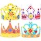 thumbnail image 1 of KAKOWELY Kit de 4 juegos de coronas para niños, coronas de cumpleaños, sombreros de cumpleaños decorativos, 1 of 4