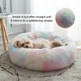 Curated visual reference: Gallery Detail: Calming Dog Cat Bed Anti Anxiety Donut Cuddler Warming Cozy