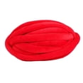 thumbnail image 4 of S SERENABLE Chunky Yarn Jumbo Tubular Yarn Hand Knit Soft Knitting Bulky Yarn Arm Knit Yarn for Throw Tapestry Rug Making Pet Bed Macrame red, 4 of 8