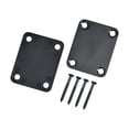 thumbnail image 6 of Metal Guitar Bass Neck Plate with Mounting Screws Guitar Neck Joint Board Mounting Plate Electric Guitar Accessory, 6 of 8