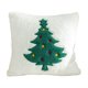 thumbnail image 2 of Cojín Navideño Shu de Terciopelo con Funda Bordada, Cojín Decorativo Navideño con Bordado de Papá Noel, 2 of 6