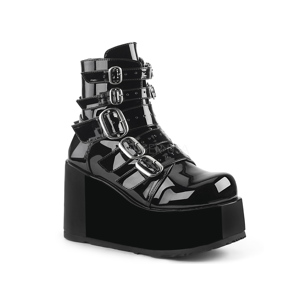 concord buckle platform boots