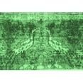 thumbnail image 1 of Ahgly Company Indoor Rectangle Persian Emerald Green Traditional Area Rugs, 2' x 3', 1 of 4