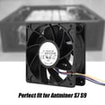 thumbnail image 4 of Ventilador de refrigeración de 12 V CC, 5,0 A, 7500 RPM, conector de 4 pines para Antminer S7 S9, 4 of 13
