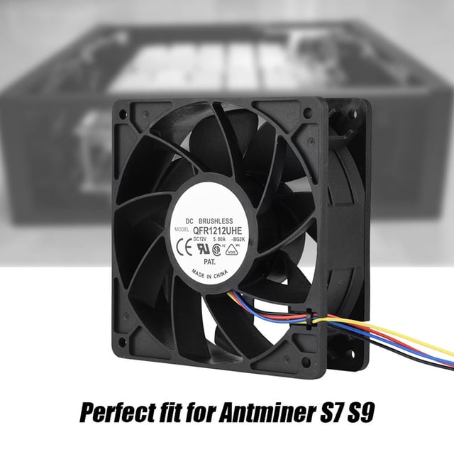 Ventilador de refrigeración para Antminer, DC 12 V 5,0 A 7500 RPM Ventilador de refrigeración para Antminer Ventilador de refrigeración para Antminer Tecnología avanzada