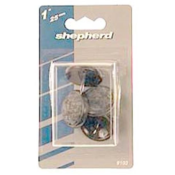Shepherd 9103 4 Count 1 in. Carpet Base Nail On Glides