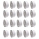 thumbnail image 1 of Etiquetas para marca precios VentDepot BrandWhite 20 rollos 1000 etiquetas por rollo 21x12mm Blanco, 1 of 1