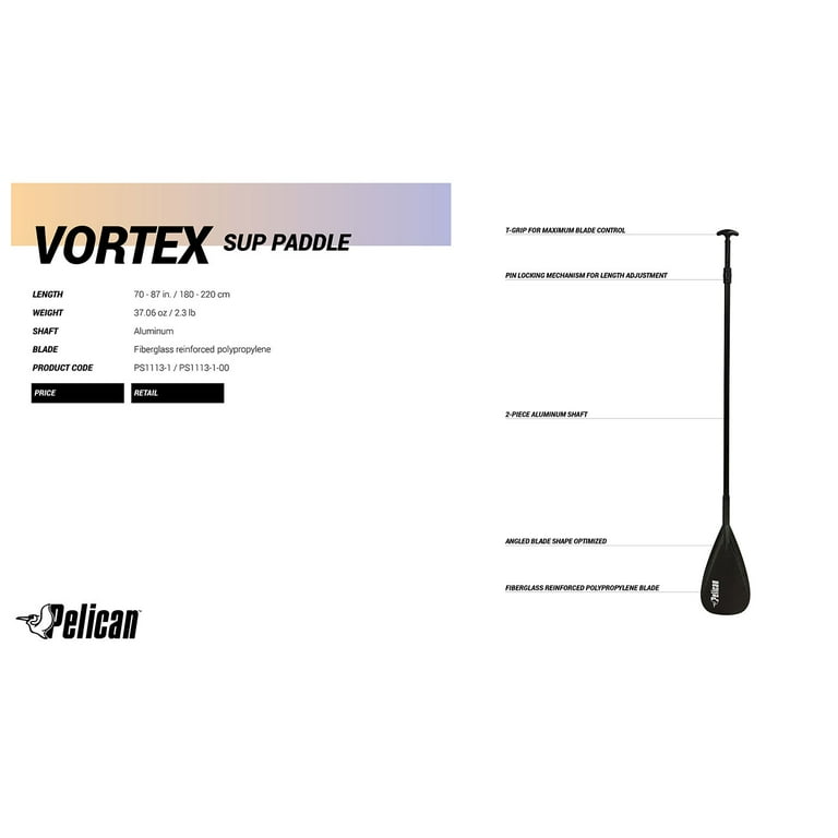 Vortex Sup Paddle 180-220 cm (70