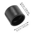 thumbnail image 2 of WEUVEB Foosball Table Accessories Black Plastic End Caps for Tables 16Pcs, 2 of 8