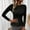 Black, variant on MESSUEN Crew Neck Sweater for Women Ribbed Long Sleeve Tops for Women Pull Over Sweaters Womens Women Casual Tops Basic Womens Tank Tops Womens Dress Shirts Womens Tops Dressy Casual Black L