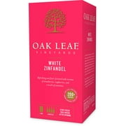Oak Leaf Vineyards White Zinfandel Rose Wine, 3 L Bag in Box, 13% ABV