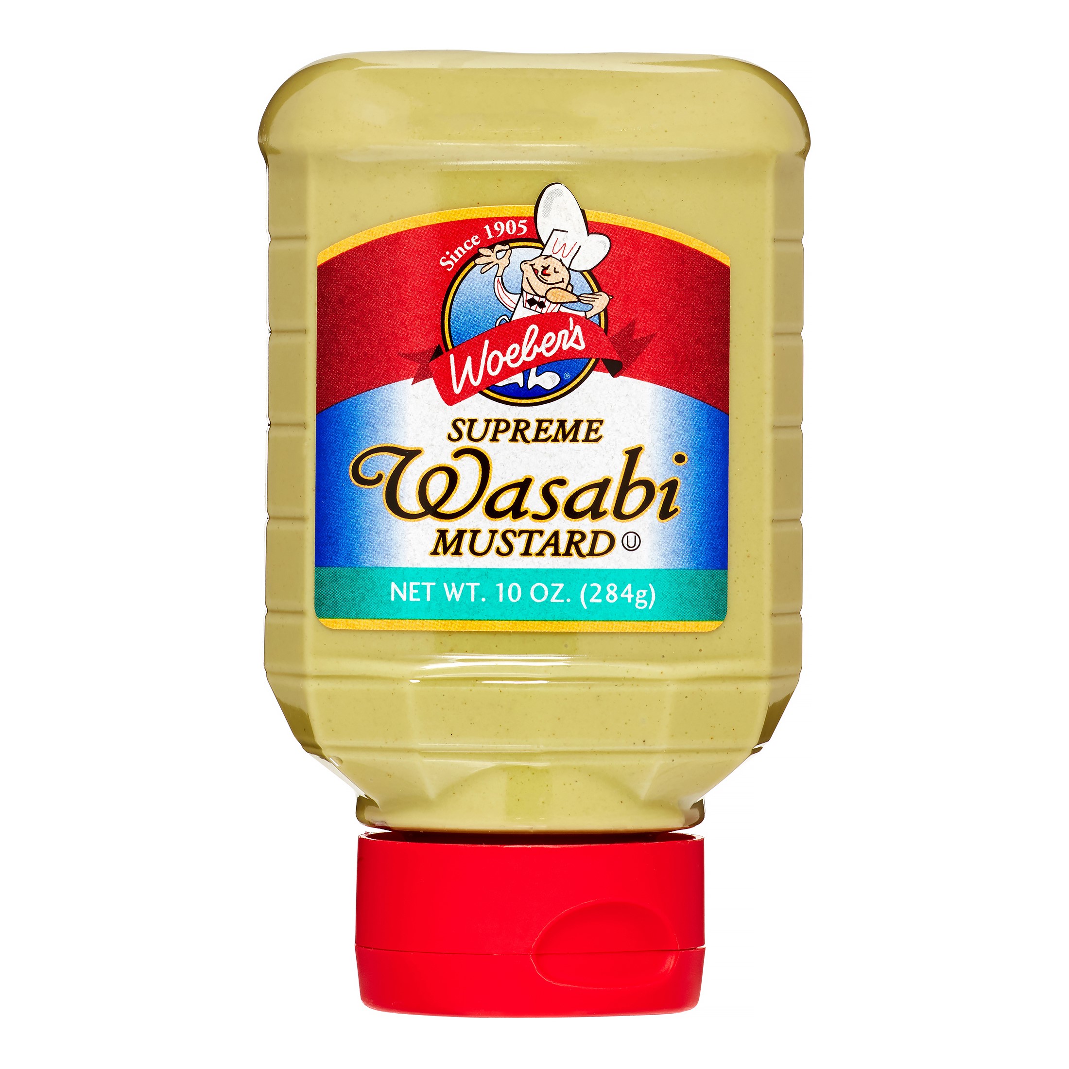 Woeber's Supreme Wasabi Mustard, 10 Oz