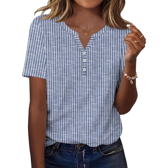 CONZONE Womens Summer T-Shirts Short Sleeve T Shirts for Women Casual Crew Neck Graphic Lightweight Tees Soft Cozy Dailywear