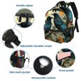 thumbnail image 3 of Crow Traveling Backpack School Bags Cute College Backpack Baby Bag Lightweight Large Capacity Printed Design Adjustable Shoulder Strap Suitable, 3 of 6