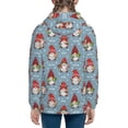thumbnail image 6 of Pofeuu Snowflake Christmas gnome Print Teenage Zipper Hoodie Sweatshirts Hooded Casual Jackets With Pocket For Boys Girls-Small, 6 of 6