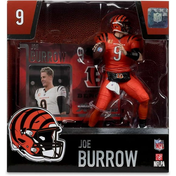 Mcfarlane Sportpicks NFL 7 Inch Posed Figure - Joe Burrow (Cincinnati Bengals)
