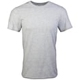 thumbnail image 4 of Camiseta Gildan Crew para hombre G1100 negro/gris deportivo/carbón XL, 4 of 7