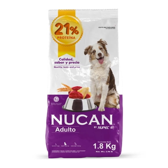 Alimento para Perro Nucan by Nupec Adulto 1.8 kg